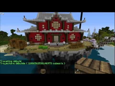 plan maison japonaise minecraft