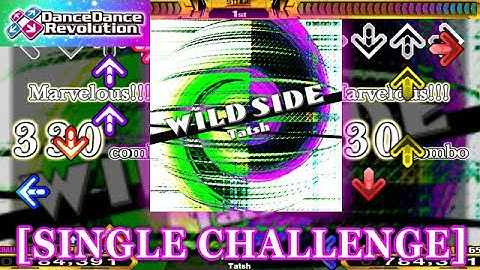 【DDR 2013】 WILD SIDE [SINGLE CHALLENGE] 譜面確認＋クラップ