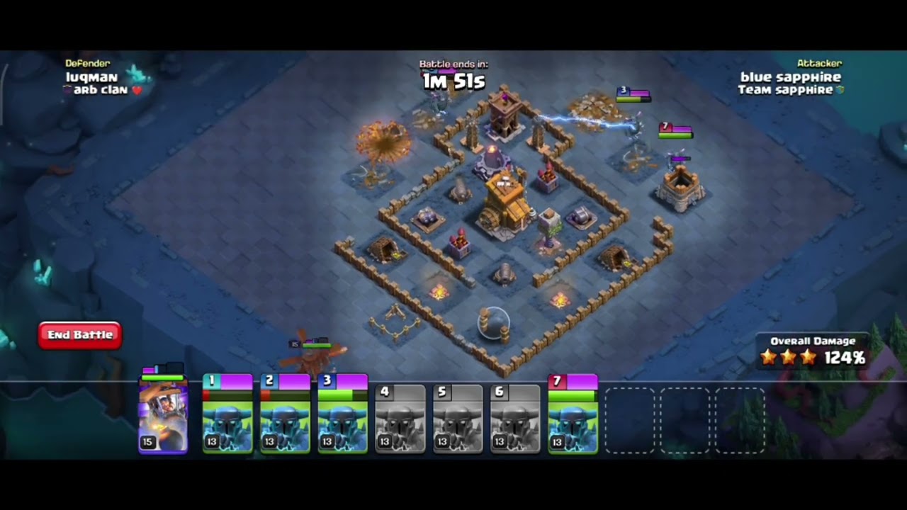 Coc builder base challenge ⚡