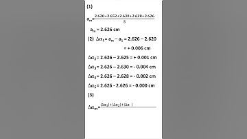 Mean value | absolute error | mean absolute error | fractional error | percentage error
