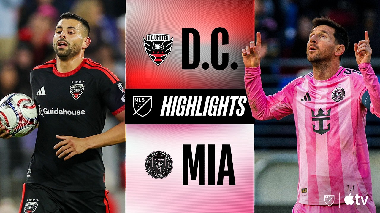 D.C. United vs. Inter Miami CF | Full Match Highlights | 72,000 Fans to see Messi in Baltimore!