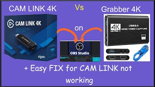 Cheap Capture Card Vs Elgato Cam Link 4K Cam Link Big Fix