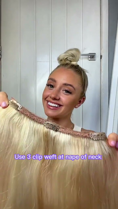 CLIP IN EXTENSIONS FOR SHORT HAIR