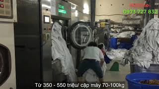 Thanh lý máy giặt sấy công nghiệp liên doanh Việt Hàn giá rẻ