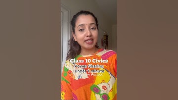 Power Sharing Full Chapter in 1 minute 🔥😱 | Shorts #civics #class10 #shorts