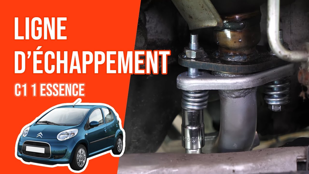Changer la Ligne d'échappement C1 1 / 107 1.0 💨