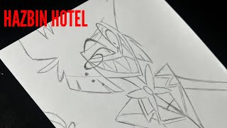 COMO DESENHAR ALASTOR HAZBIN HOTEL