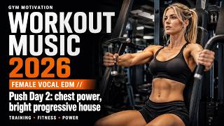 WORKOUT MUSIC 2026 ⚡ Female Vocal EDM Mix for Training & Fitness | PRESS HIGHER MOTIVATION