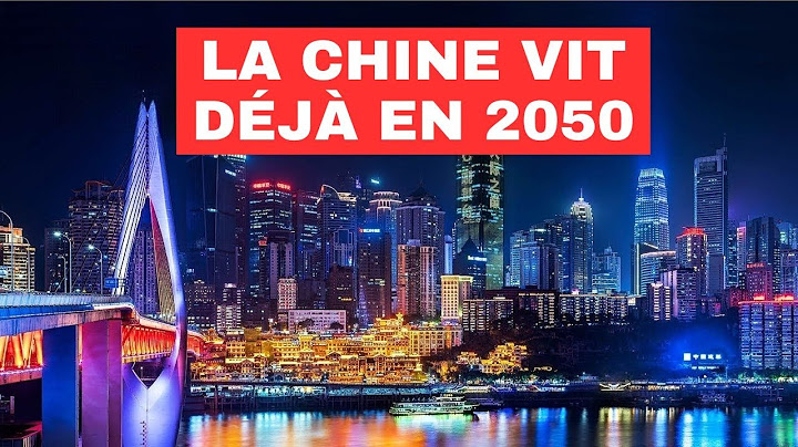La Chine a Construit les villes les plus FUTURISTES du monde