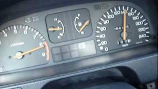 CRX  B16A1   0200 km/h  acceleration