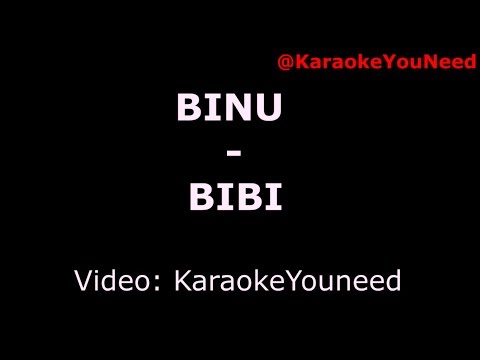 [Karaoke] BINU - BIBI