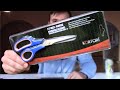how to open packaged scissors with no scissors