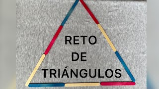 Mueve 3 Palitos Para Formar 3 Triángulo Equilateros