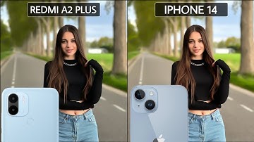 Redmi A2 Plus VS Iphone 14 Camera Test Comparison | ANDROID VS IPHONE