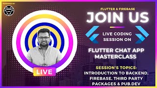 🚀 Live Session 9: Intro to Backend, Firebase, Third-Party Packages & pub.dev in Flutter 🌐 | In Hindi
