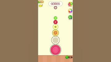 合成大西瓜 小游戏 ？你敢来挑战吗？#shorts #游戏#game