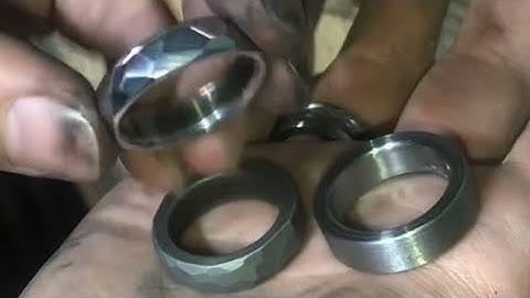 making “custom” RINGS on a metal lathe