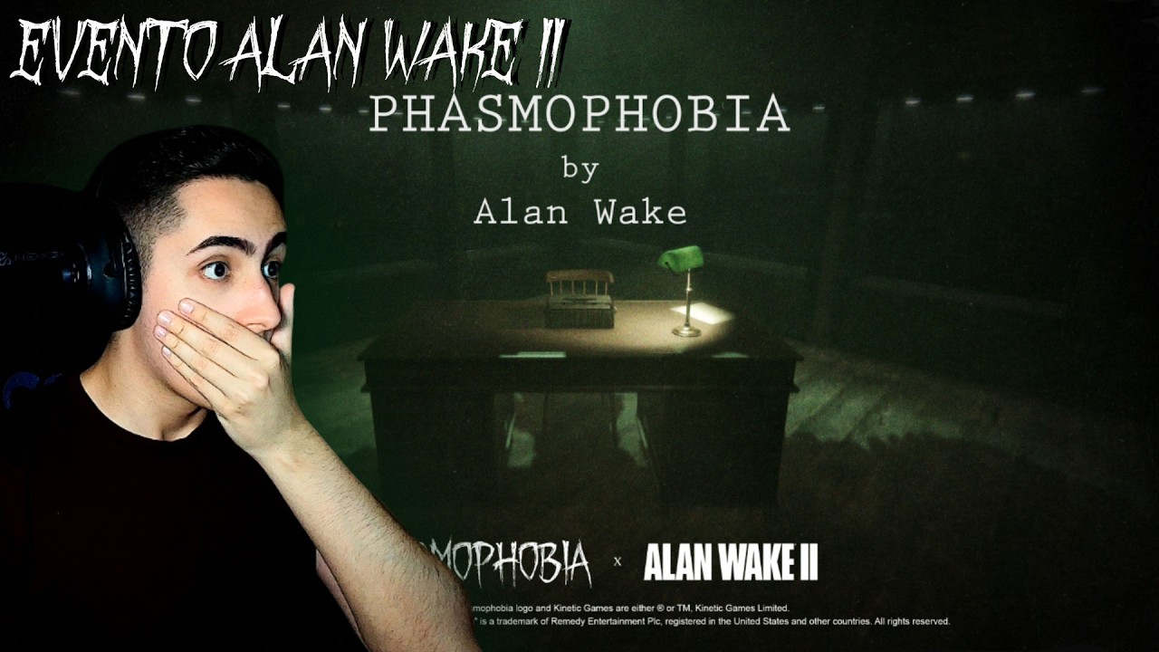 PHASMOPHOBIA x ALAN WAKE II 12 DE MAYO 🔝 | PHASMOPHOBIA 👻 - YouTube