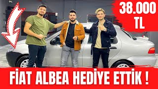 38.000 TL FİAT ALBEA HEDİYE ETTİK!