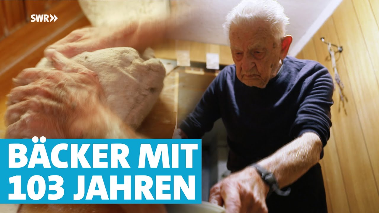 103-jähriger Bäckermeister backt noch immer sein eigenes Brot