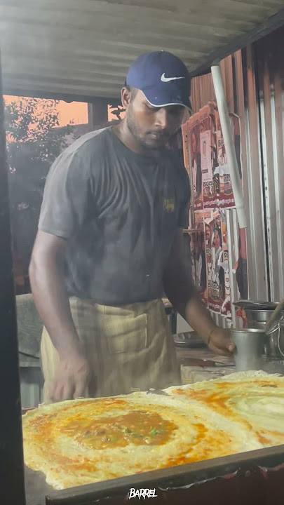 Yummy 😋 Dosa Raja - Egg Dosa 👌📌Kirulapana  #viral#food #dosa #yammy #shorts #streetfood