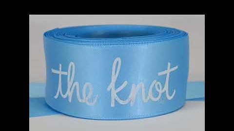 Custom Ribbon with Logo, Printed Ribbon, Branding Ribbon