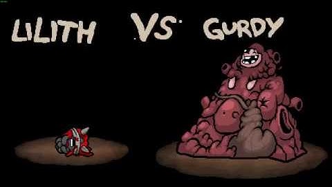 The Binding of Isaac: Rebirth-Lilith vs Gurdy