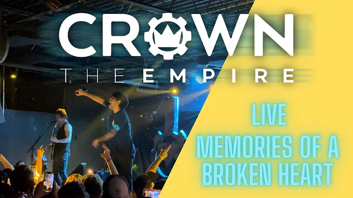 CROWN THE EMPIRE - “Memories of a Broken Heart” Live in 4K @ LoveDrafts Mechanicsburg, PA 2024
