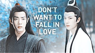 ► Lan Wangji & Wei Wuxian | Don't want to fall in love