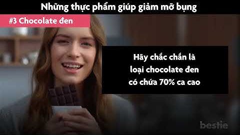 Ăn gì giúp giảm mỡ bụng hiệu quả