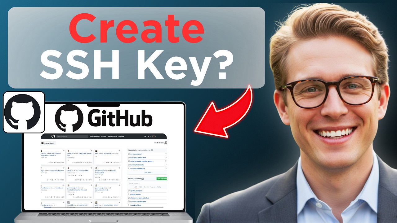 How to Create and Add SSH Key to GitHub (Full Guide 2026) - YouTube
