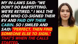 My Mother-in-Law Laughed: "We Don't Do Babysitting."—I Said: "Perfect. Then Find a New Co-Signer."