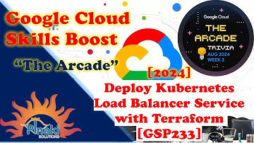 [2024 - Trivia Aug Week 3] Deploy Kubernetes Load Balancer Service with Terraform [GSP233]