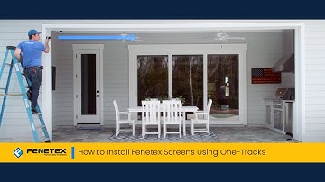 Tutorial: How to Install Fenetex Screens Using One-Tracks