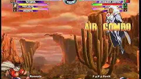 MvC2 Online (360): Brett (MSP) vs P p P p PaniK (Mag/Strid/Doom) 1 .:1.18.10:.