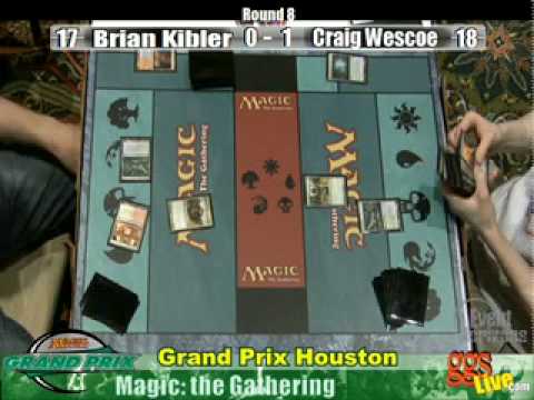 GP Houston Round 8 Brian Kibler vs Craig Wescoe pa...