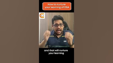 How to Nurture Your Learning of Data Structures & Algorithms #shorts