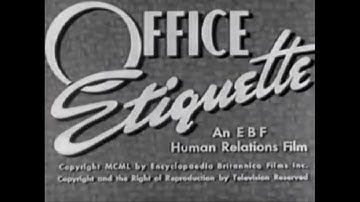 The Mads: Office Etiquette (Live riffing with MST3K