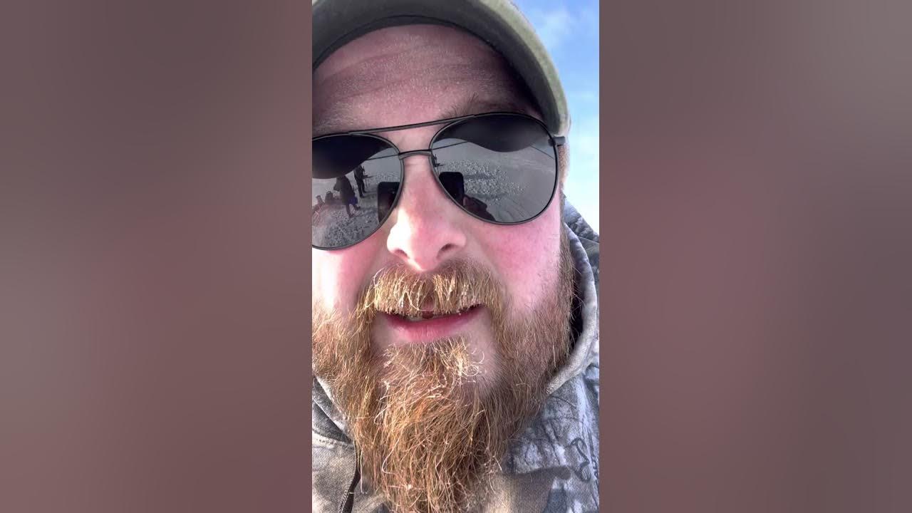 Black Lake Sturgeon Spearing Set Up YouTube