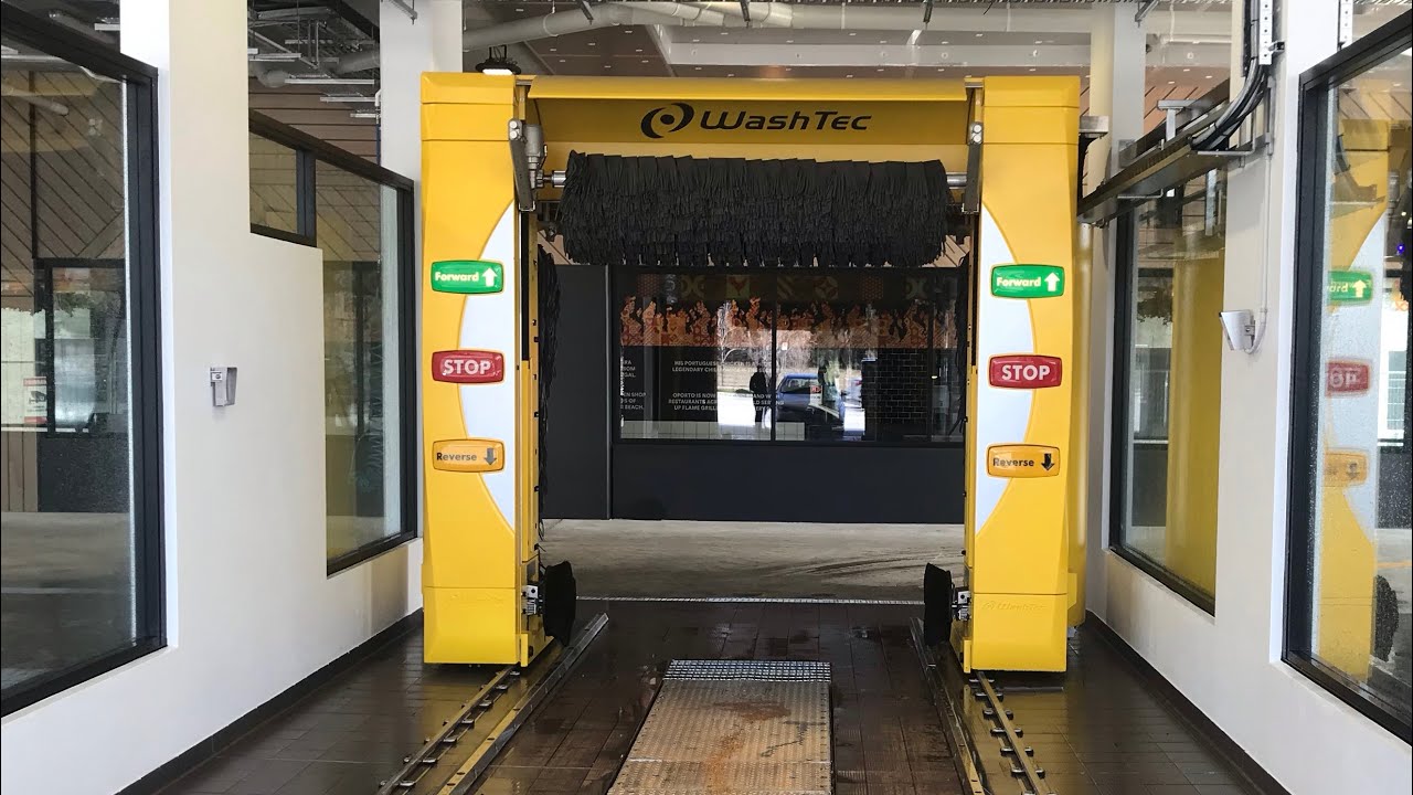 Brand new WashTec SoftCare 2 Pro Touchless at Waves car wash in Phillip