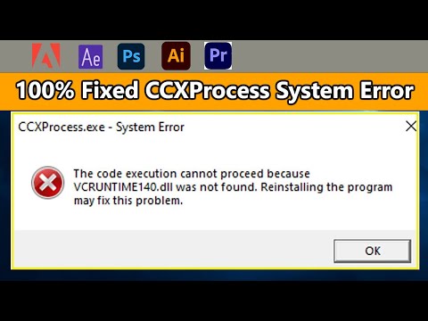 Fix CCProcess.exe - System Error | Problem Solved