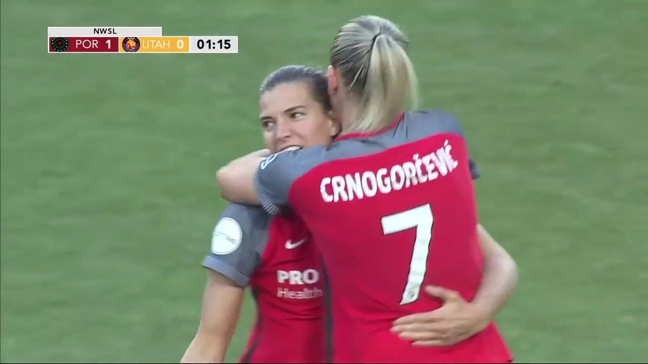 GOAL: Tobin Heath scores in the second minute - YouTube