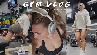 FITNESS VLOG *Final Vlog of 2023*Glute workout, chili recipe and car chit chat