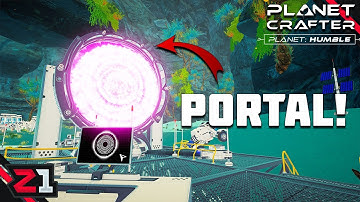 Open Portals To NEW WORLDS ! The  Planet Crafter humble [E24]