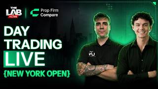 The Lab Live | TRADING PROPS LIVE FOR NEW YORK SESSION W/Juno & Leo