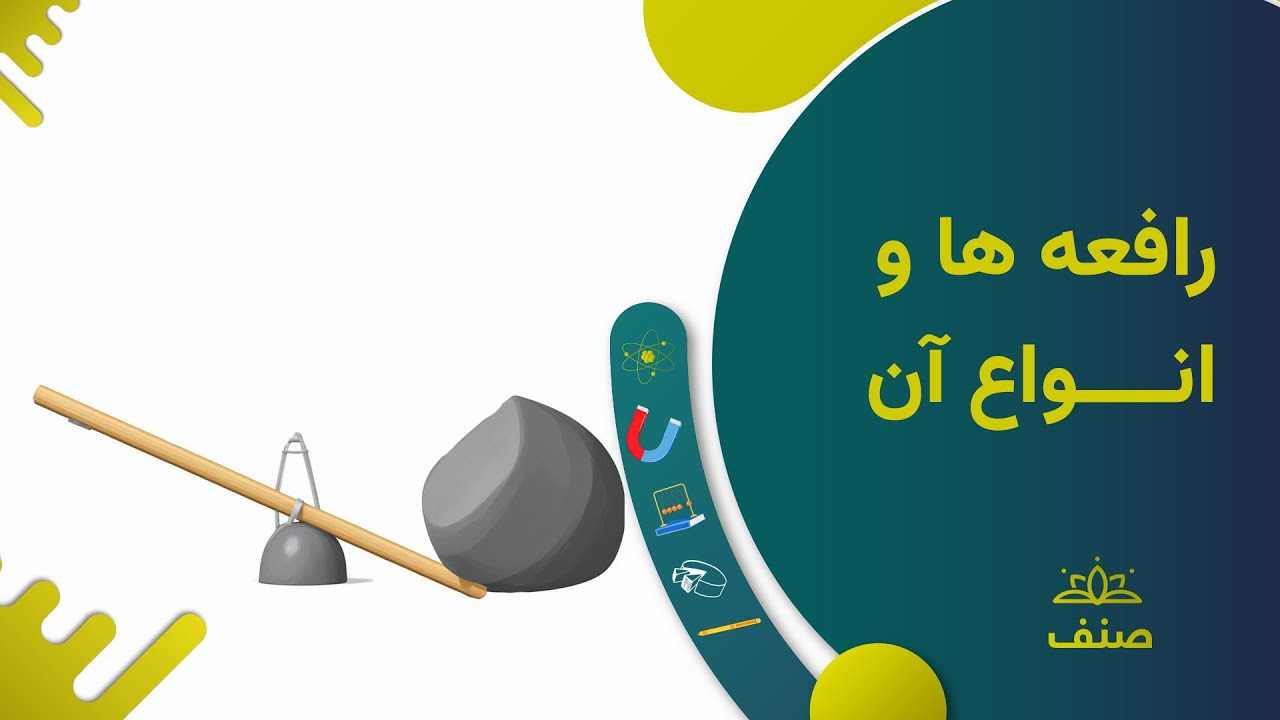 صنف - فزیک صنف هشتم - درس ۲۶: رافعه ها