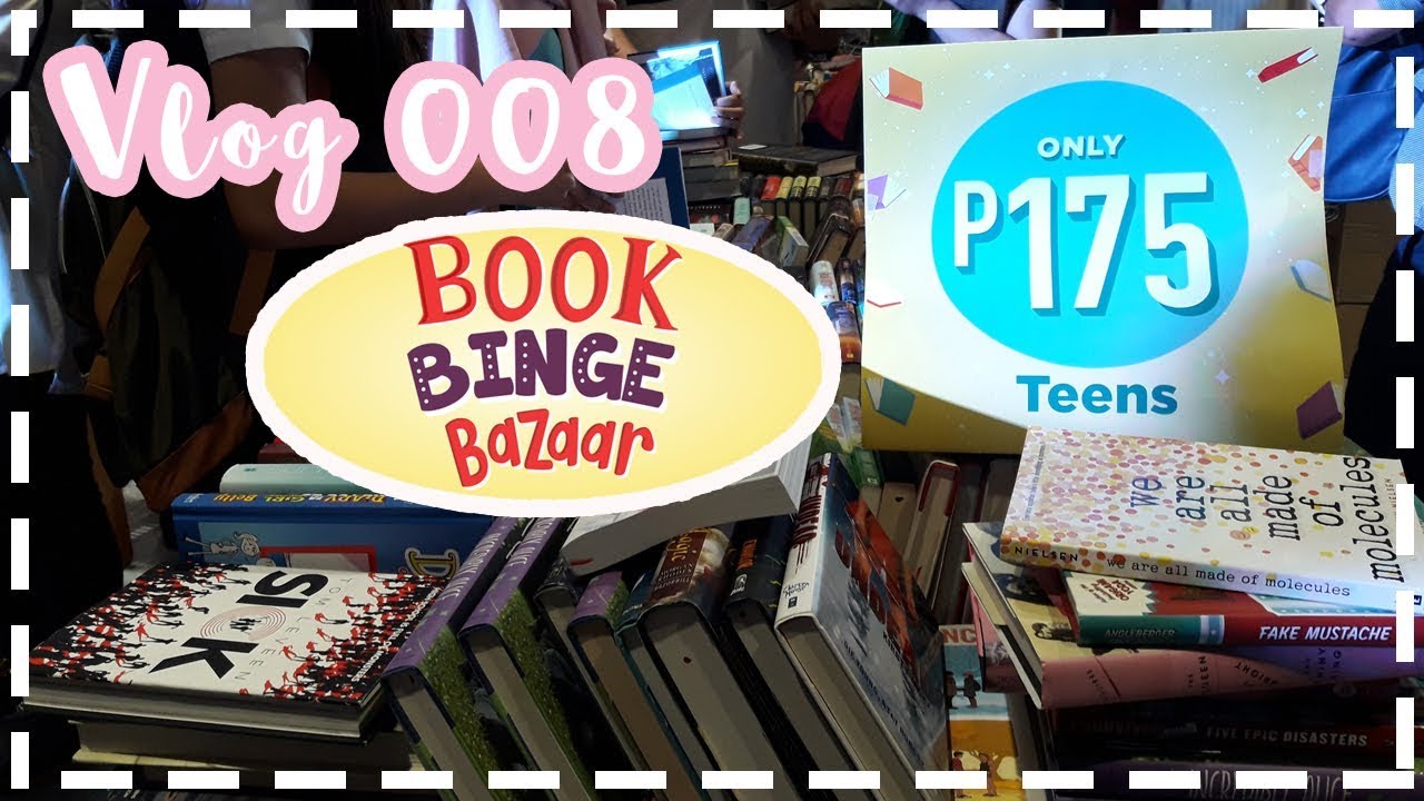 BOOK BINGE BAZAAR + HAUL | NBS at 75 | Sparkle Potato Vlogs 008