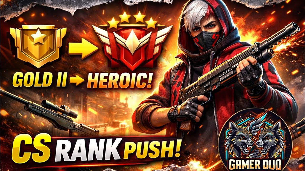 Rank Push Mode 😈 | CS Clash Squad is live
