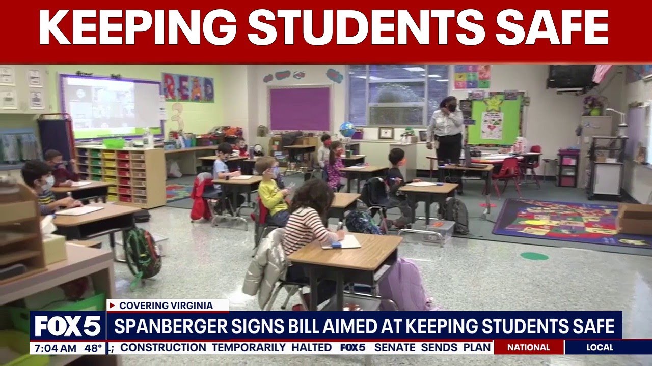 Gov. Spanberger signs bill aimed at keeping students safe