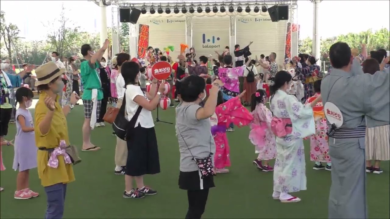 アラレちゃん音頭 2022年秋の盆踊りフェスタ18 ららぽーと名古屋